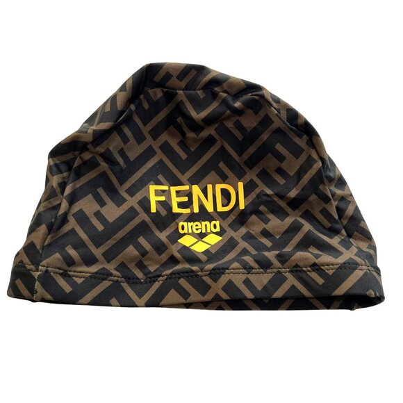 Fendi x Arena Limited Edition Swim Goggles and Swim Cap with Case - Picture 4 of 7